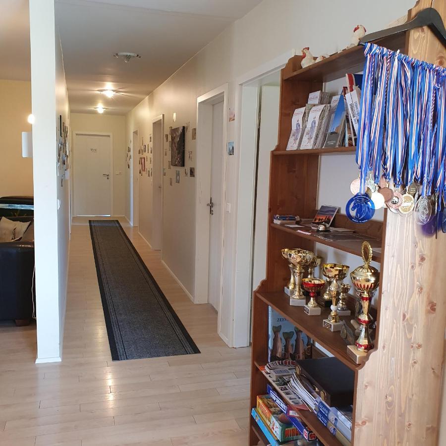 Hvammur 2 Guesthouse Red House بلونديوس المظهر الخارجي الصورة